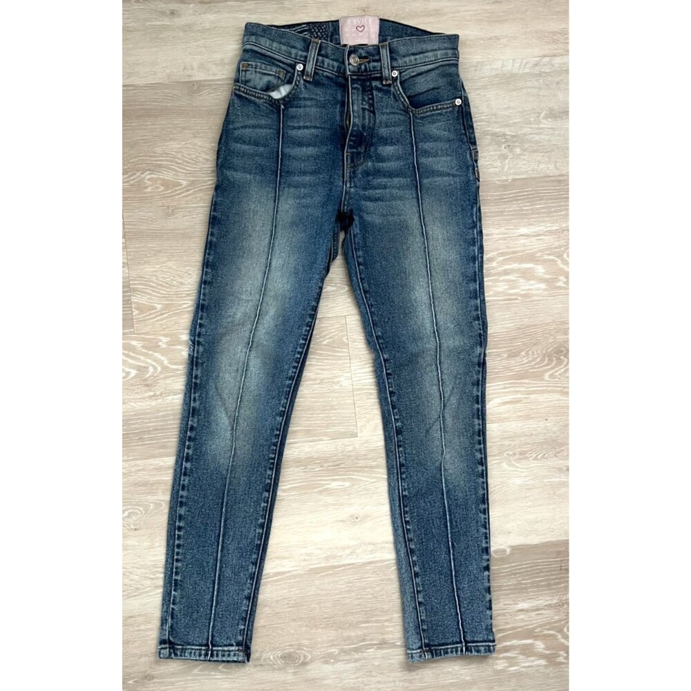 REVICE Star Skinny High Rise Jeans Women’s Size 25 with Front Seam